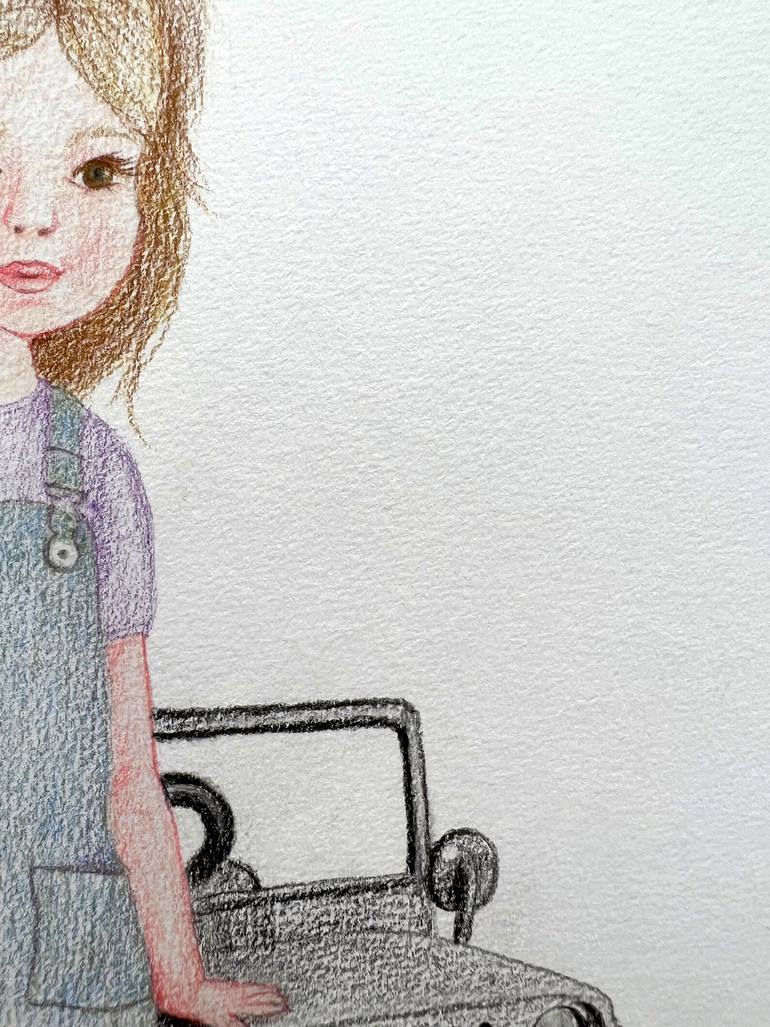 Original Contemporary Children Drawing by Catherine Wallace