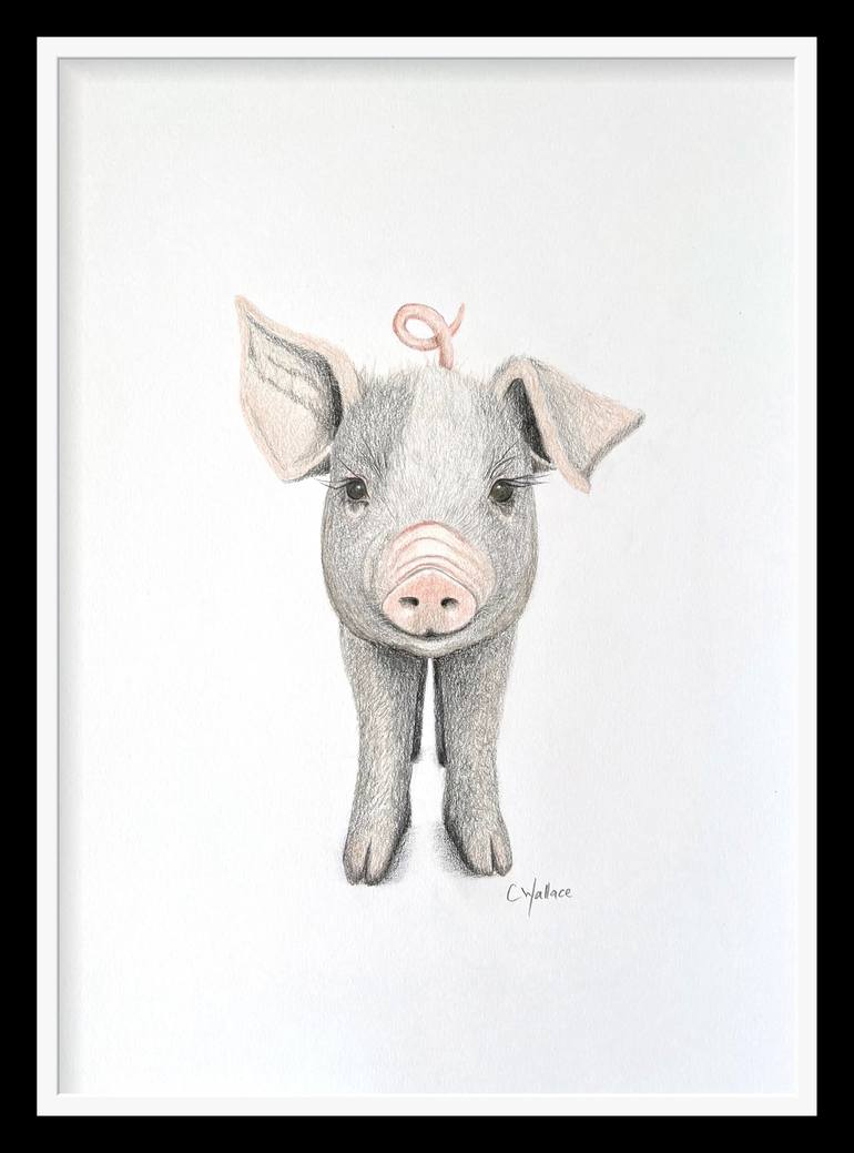 Original Contemporary Animal Drawing by Catherine Wallace