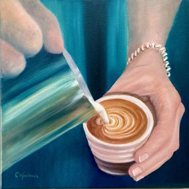 Original Realism Food & Drink Paintings by Catherine Wallace