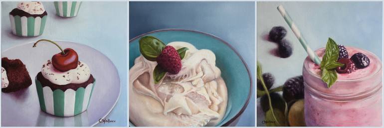 Original Realism Food & Drink Painting by Catherine Wallace