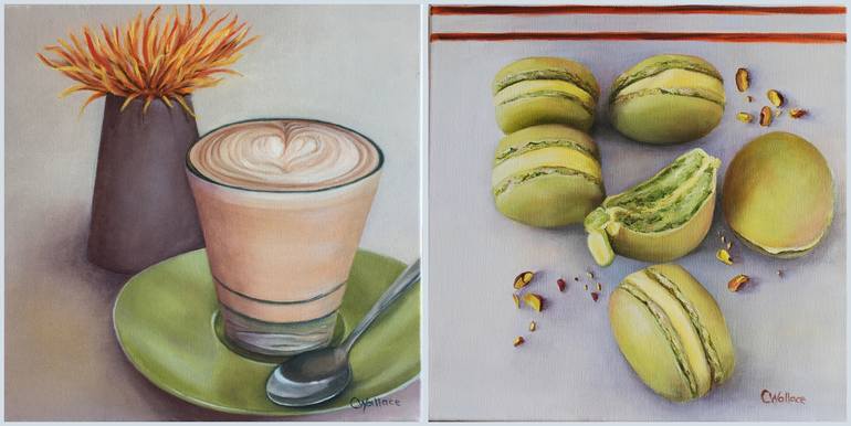 Original Fine Art Food & Drink Painting by Catherine Wallace