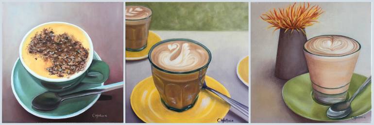 Original Fine Art Food & Drink Painting by Catherine Wallace