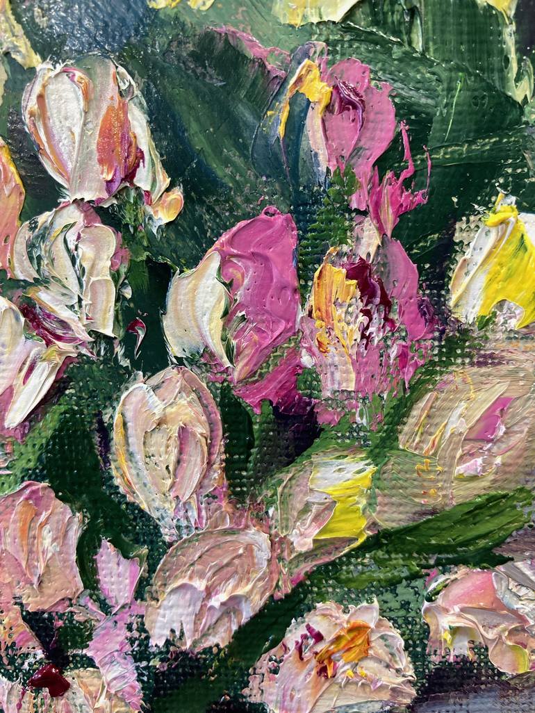 Original Realism Floral Painting by Catherine Wallace
