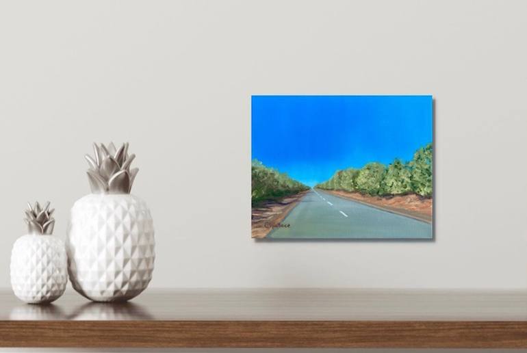 Original Impressionism Travel Painting by Catherine Wallace