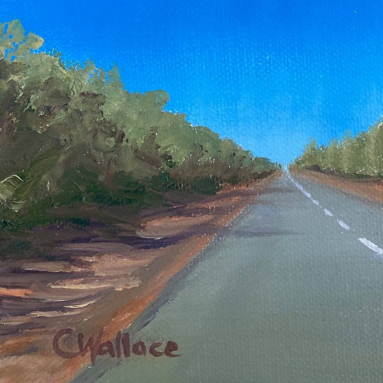 Original Impressionism Travel Painting by Catherine Wallace