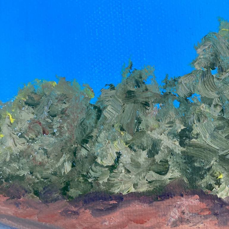Original Impressionism Travel Painting by Catherine Wallace