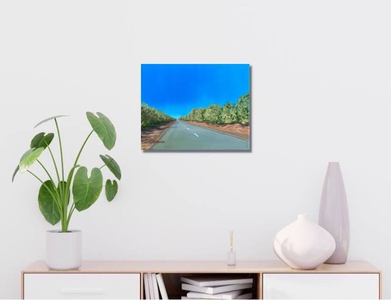 Original Impressionism Travel Painting by Catherine Wallace