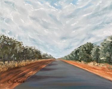 Road Travelled - Cunnamulla, Queensland thumb