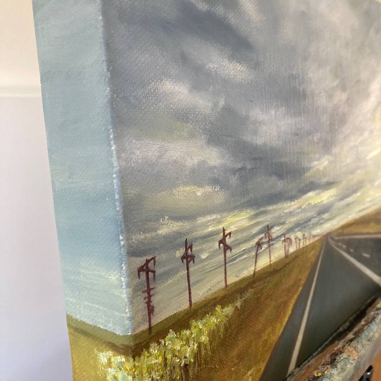 Original Impressionism Travel Painting by Catherine Wallace
