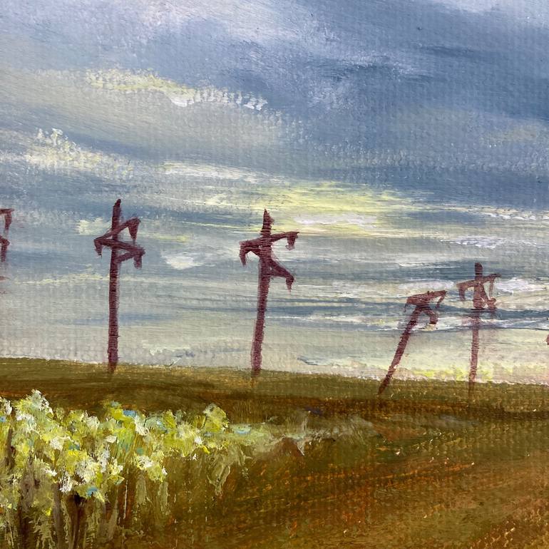 Original Impressionism Travel Painting by Catherine Wallace
