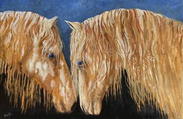 Original Horse Painting by Ritch Gaiti