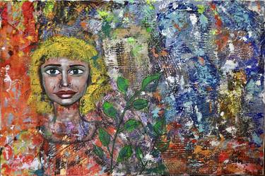 Original Contemporary Abstract Painting by Zivile Kasparaviciute
