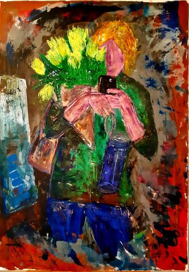 Print of Expressionism Seasons Paintings by Zivile Kasparaviciute