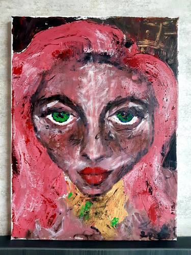 Print of Expressionism Celebrity Paintings by Zivile Kasparaviciute