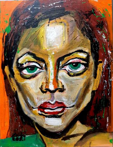 Print of Figurative Celebrity Paintings by Zivile Kasparaviciute