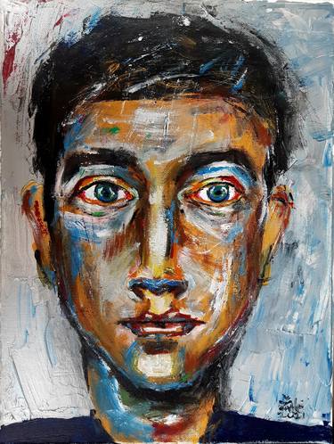 Print of Figurative Men Paintings by Zivile Kasparaviciute