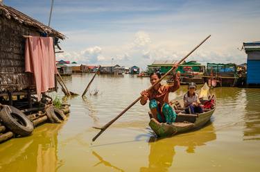 Saatchi Art Artist Serge Horta; Photography, “The Floating Villages of Tonlé Sap Lake II” #art