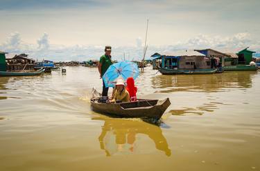 Saatchi Art Artist Serge Horta; Photography, “The Floating Villages of Tonlé Sap Lake III” #art