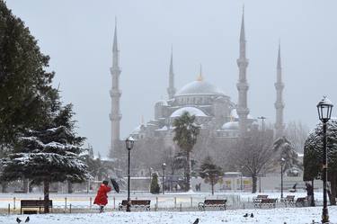 Snowstorm in Istanbul - Signed Limited Edition thumb