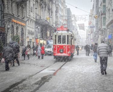 Snowstorm in Istanbul II - Signed Limited Edition thumb