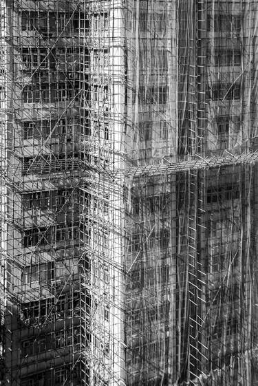Building a Bamboo Scaffolding VI - Signed Limited Edition thumb