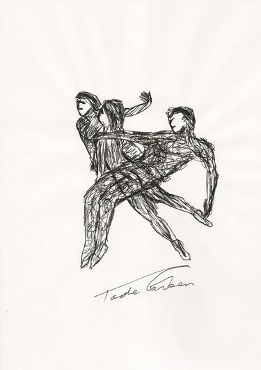Saatchi Art Artist Tade Garben; Drawings, “In loving Memory of Howard Hodgkin” #art