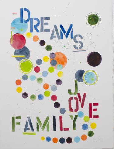 Print of Typography Paintings by Bren Bauer