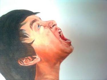 Original Realism Portrait Painting by Ram Panasam