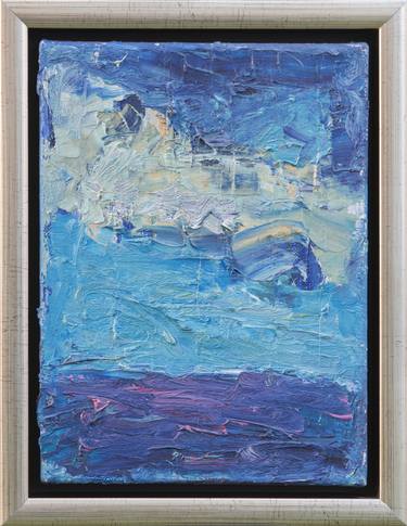 Original Abstract Expressionism Landscape Paintings by Slawek Figura
