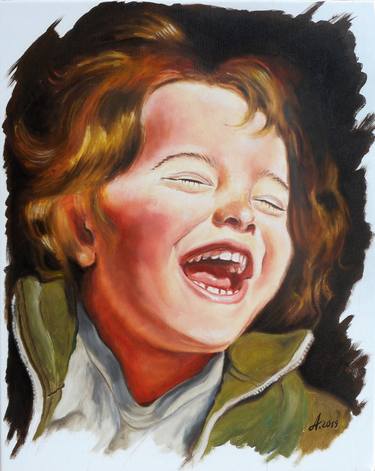 Print of Children Paintings by Adina Lupan