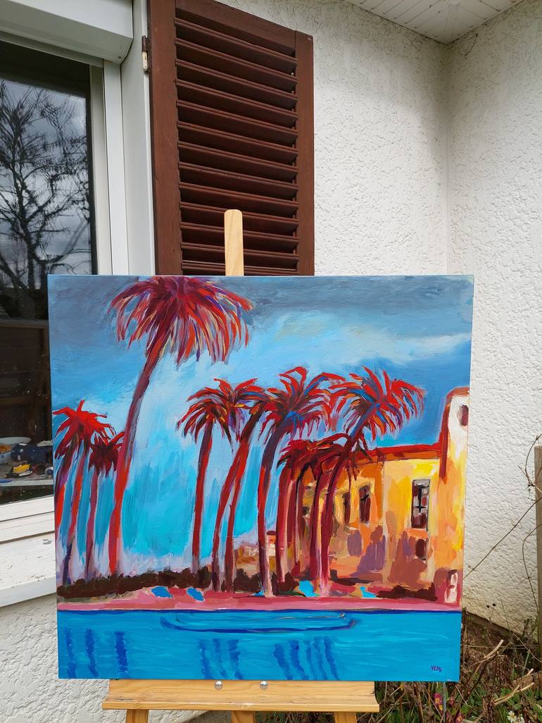 Original Home Painting by Valérie LE MEUR