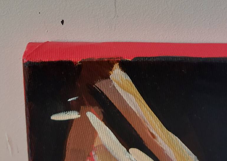 Original Documentary Cities Painting by Valérie Le Meur