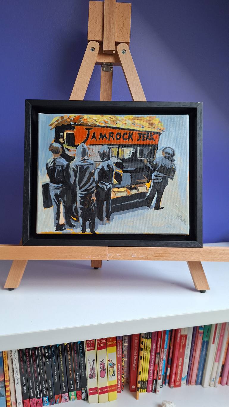 Original Art Deco Food & Drink Painting by Valérie Le Meur