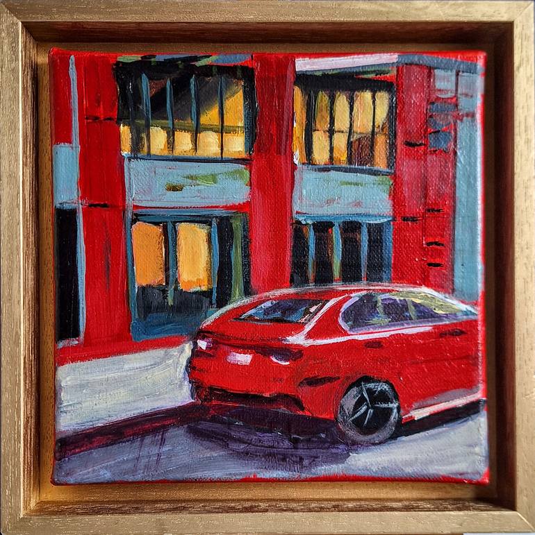 Original Contemporary Architecture Painting by Valérie Le Meur