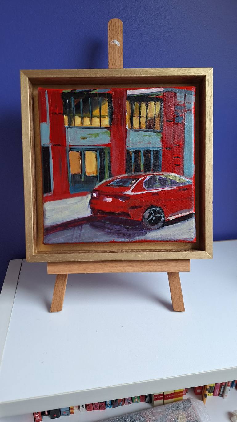 Original Contemporary Architecture Painting by Valérie Le Meur