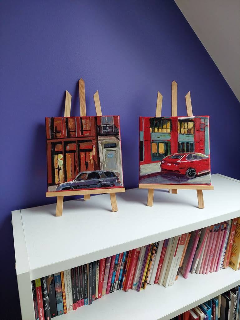 Original Contemporary Architecture Painting by Valérie Le Meur