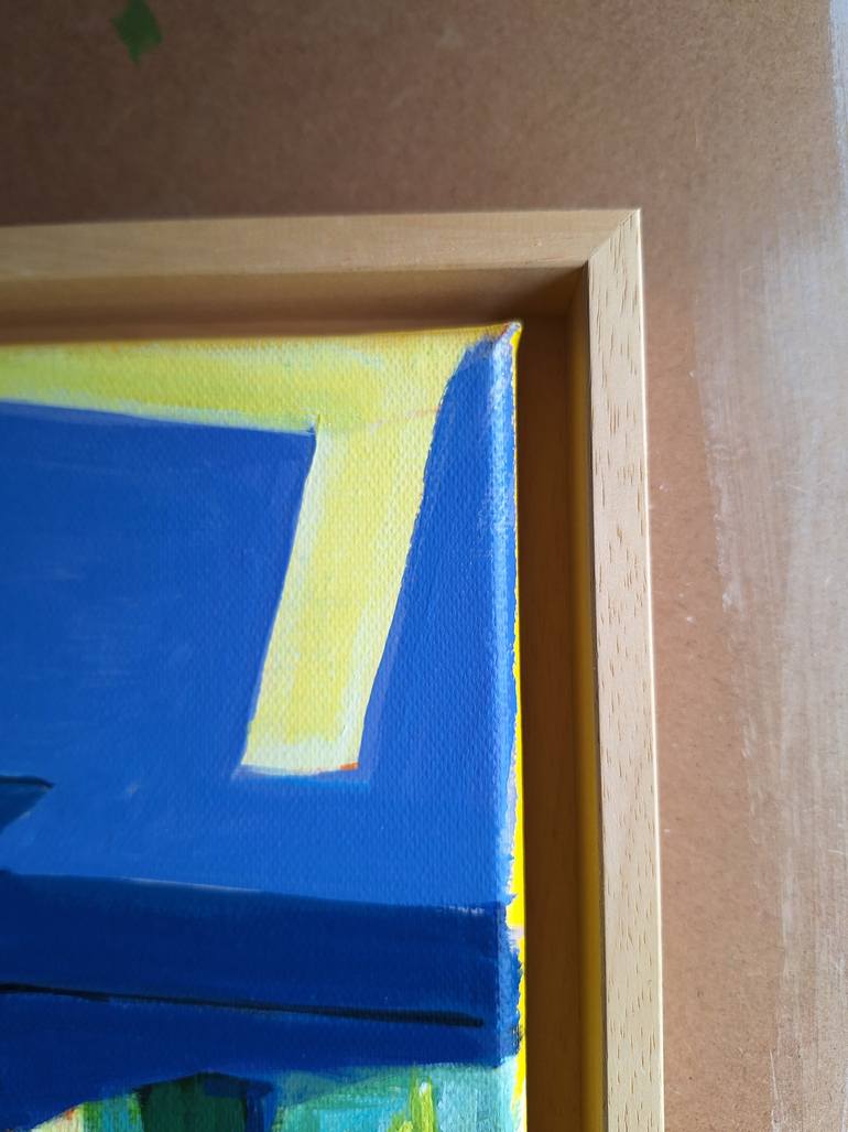 Original Documentary Cities Painting by Valérie Le Meur