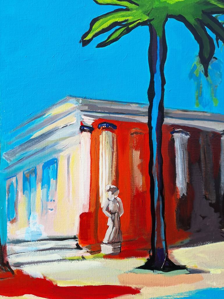 Original Expressionism Classical Mythology Painting by Valérie Le Meur