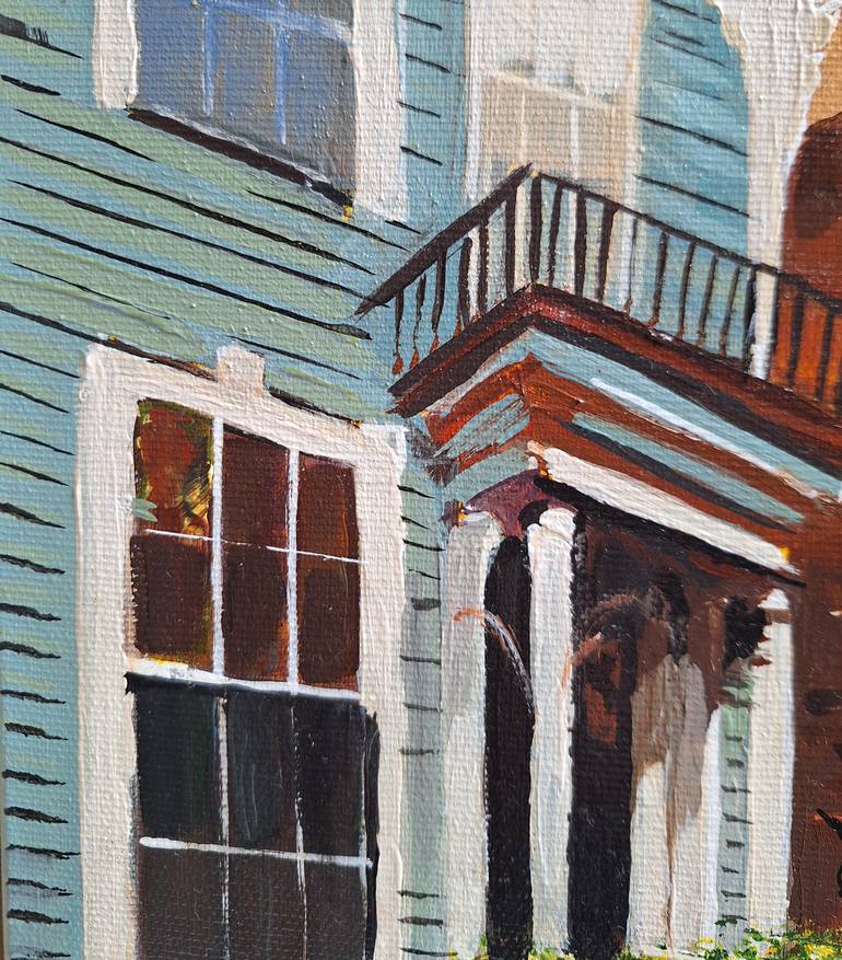 Original Classicism Architecture Painting by Valérie Le Meur