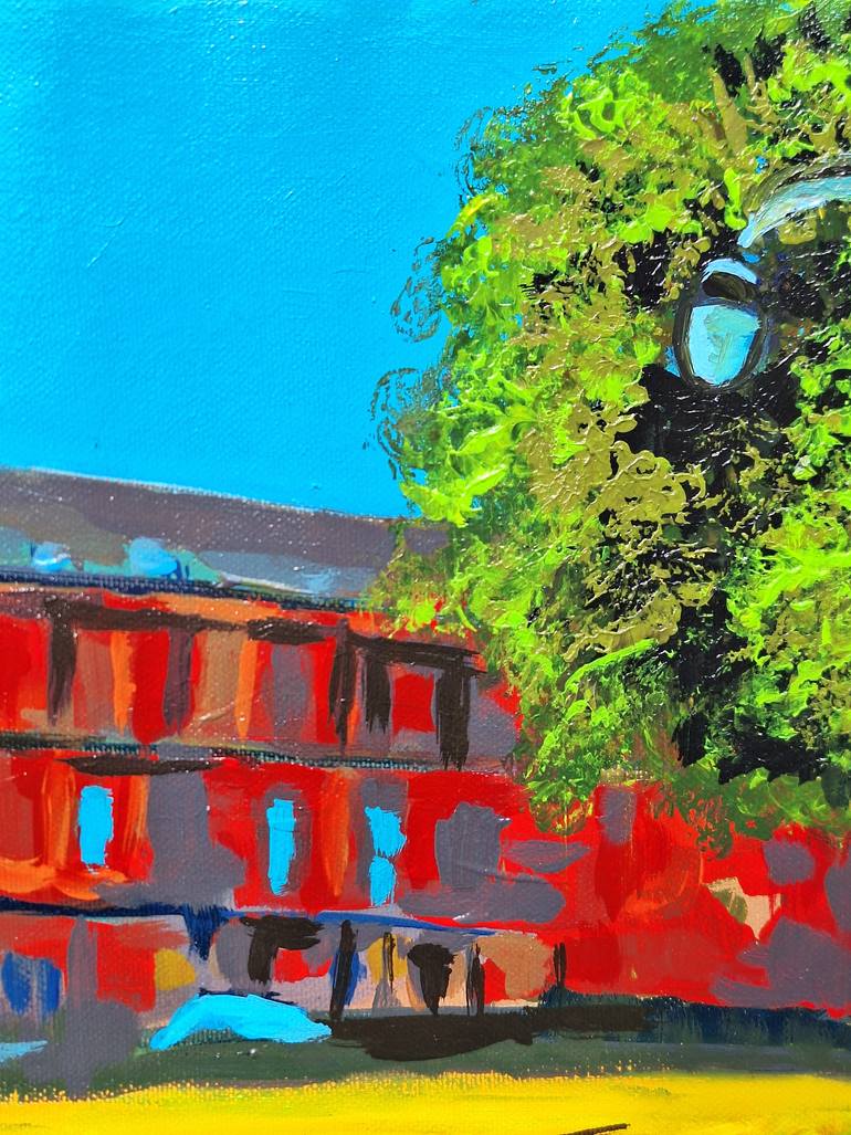 Original Contemporary Architecture Painting by Valérie Le Meur