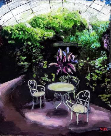 Original Art Deco Botanic Paintings by Valérie LE MEUR