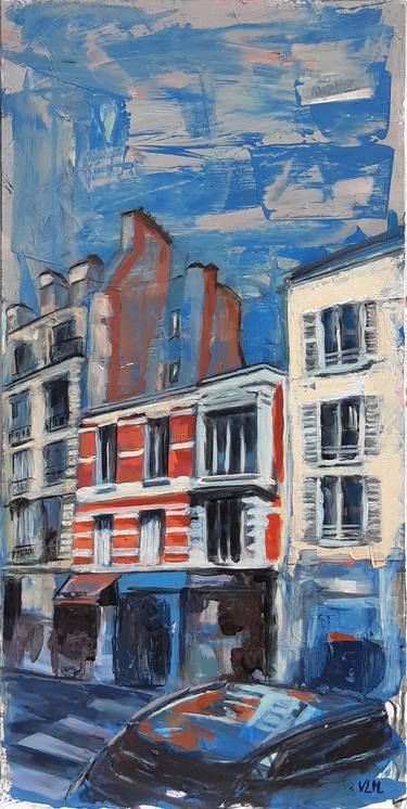 Original Documentary Architecture Paintings by Valérie LE MEUR