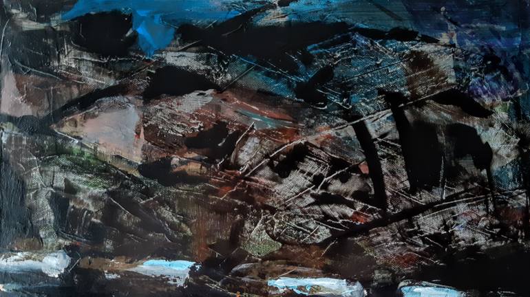 Original Documentary Culture Painting by Valérie Le Meur