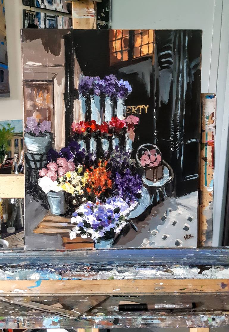 Original Art Deco Other Painting by Valérie Le Meur