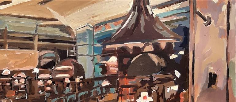 Original Art Deco Still Life Painting by Valérie Le Meur