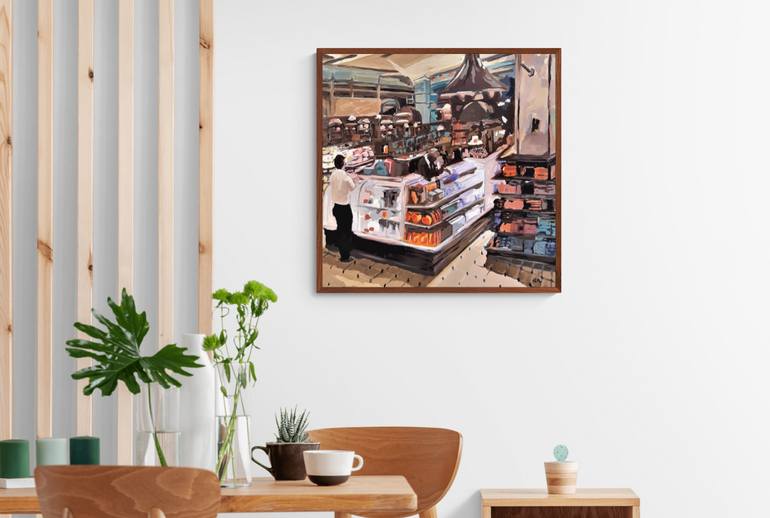 Original Art Deco Still Life Painting by Valérie Le Meur