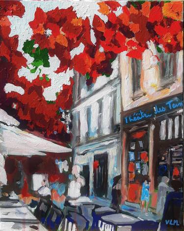 Print of Figurative Cities Paintings by Valérie LE MEUR