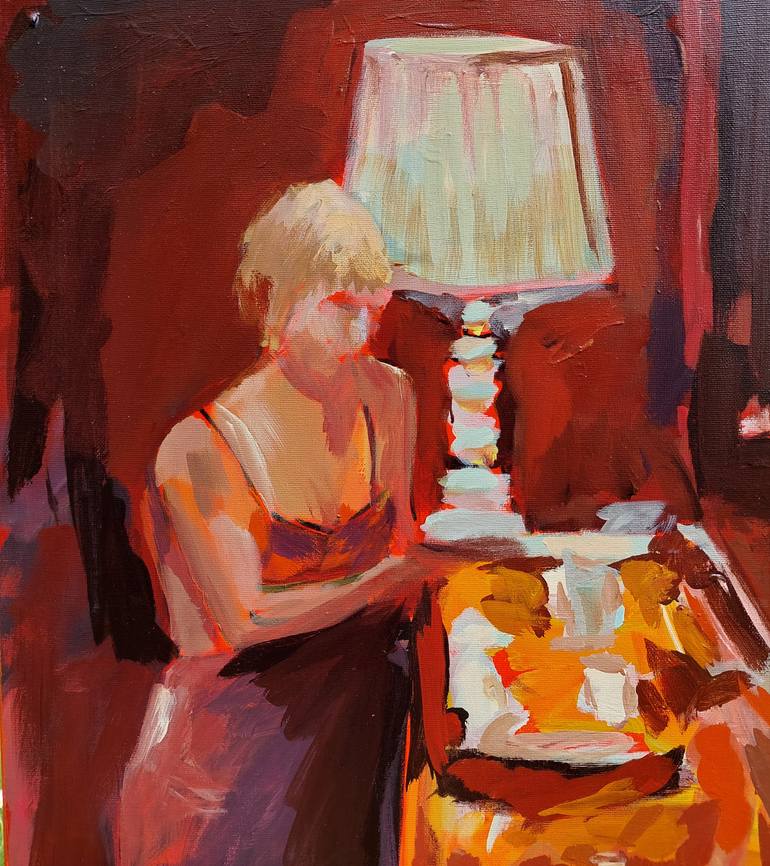 Original Art Deco Food & Drink Painting by Valérie Le Meur
