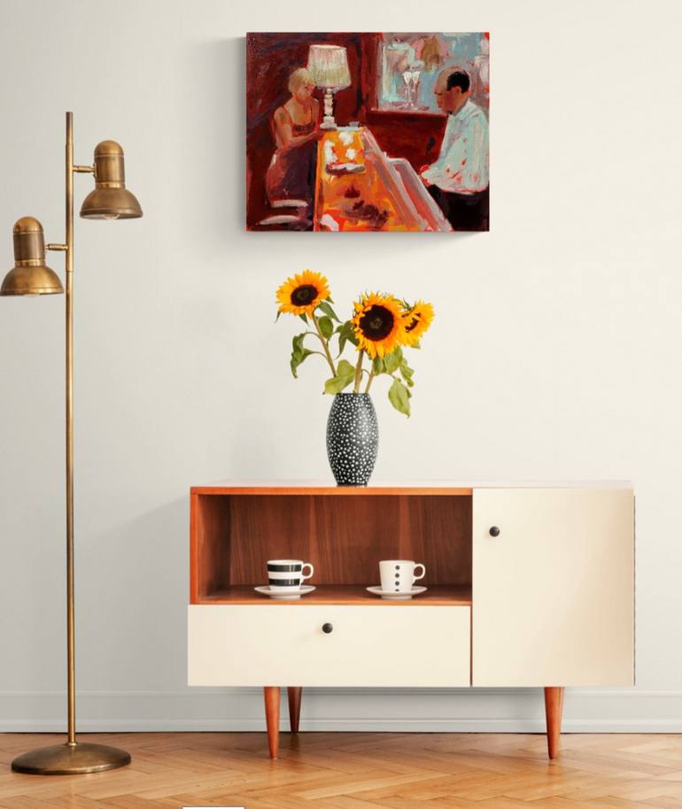 Original Art Deco Food & Drink Painting by Valérie Le Meur
