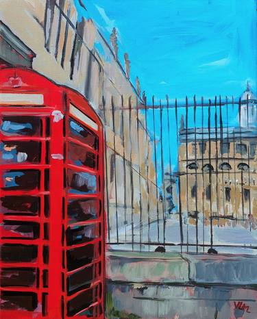 Saatchi Art Artist Valérie LE MEUR; Paintings, “The iconic red box” #art